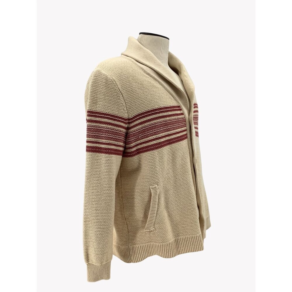 Marine Layer Nate Shawl Collar Knit Cardigan Mens XXL Kurt Cobain Grandpa Core - Picture 3 of 8